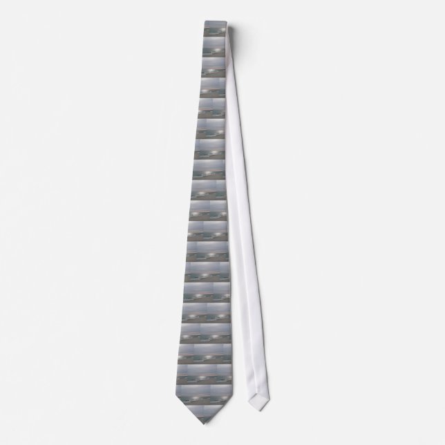 Ocean Sunrise in December Tie (Front)
