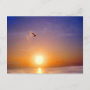 Ocean Sunset Bliss Postcard