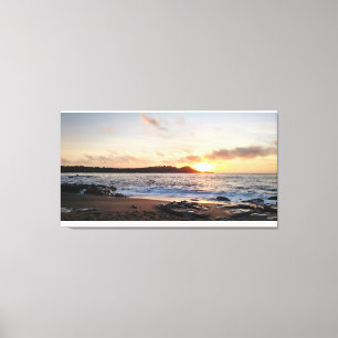 Ocean Sunset Canvas Print