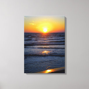 Ocean Sunset Canvas Print