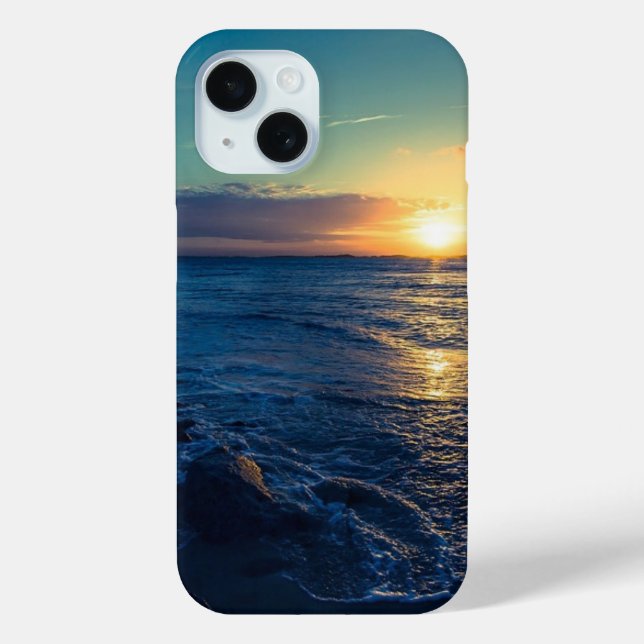 Ocean Sunset Case-Mate iPhone Case (Back)