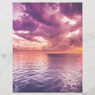 Ocean Sunset Inspirational
