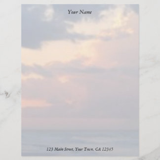 Ocean Sunset, Letterhead