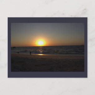 Ocean Sunset Postcard