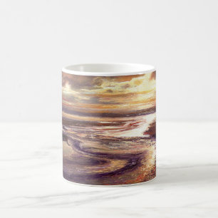 "Ocean Sunset Swirl" Mug