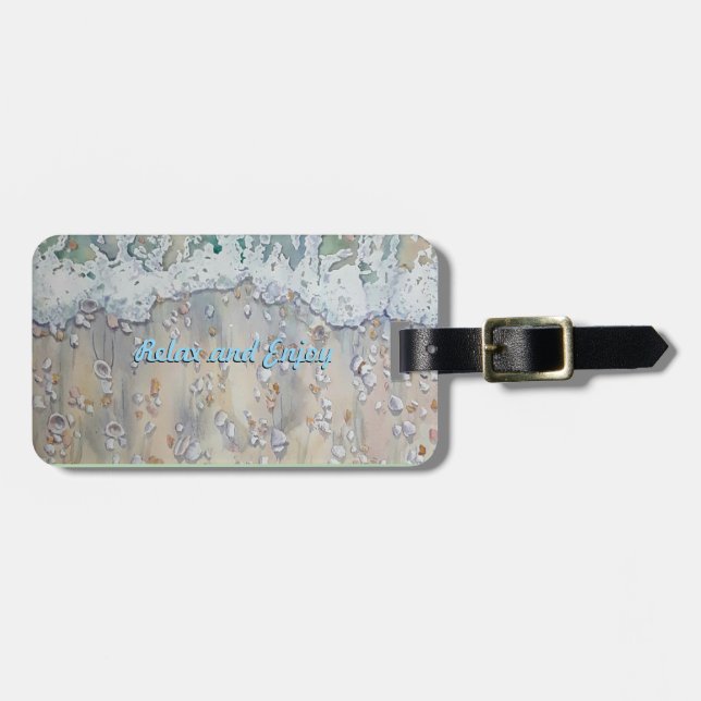 Ocean Surf Luggage Tags (Front Horizontal)