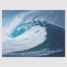 Ocean Surf Wave 17x23 Decoupage Tissue Paper