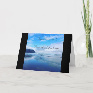 Ocean Sympathy Card