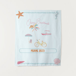 Ocean Theme Bachelorette Tapestry