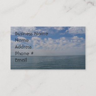 Ocean Theme Business Card