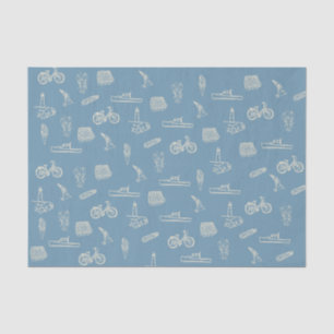 Ocean themed  tissue paper