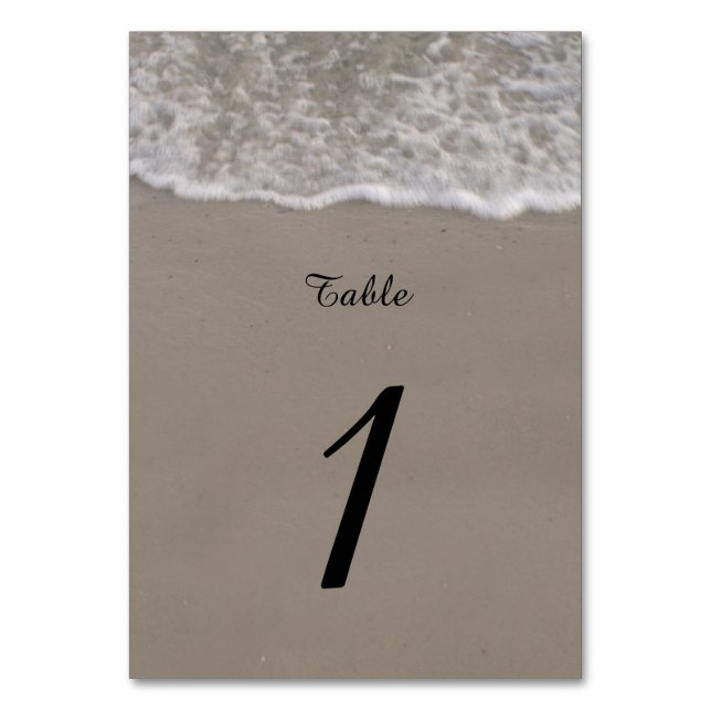 Ocean Tide Table Number (Front)