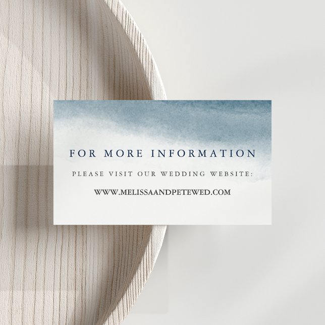 Ocean Tides Wedding Website Cards (Creator Uploaded)