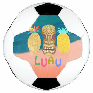 Ocean Tiki Pineapple Luau Football