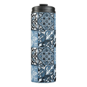 Ocean Tile Thermal Tumbler
