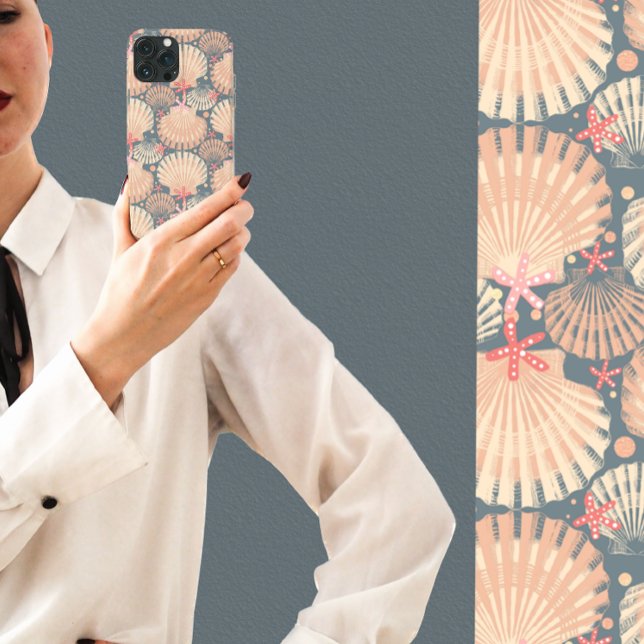 Ocean Treasures soft and pretty  Case-Mate iPhone Case (Ocean treasures, seashells phone case )