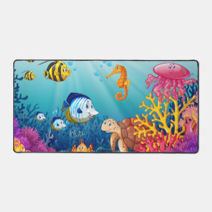 Ocean Vibes Desk Mat