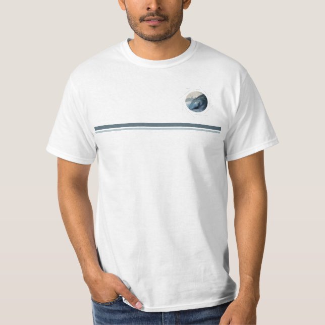 Ocean vibes - Le Cormier T-Shirt (Front)