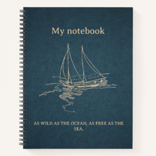 Ocean Vibes Notebook – Beach Journal