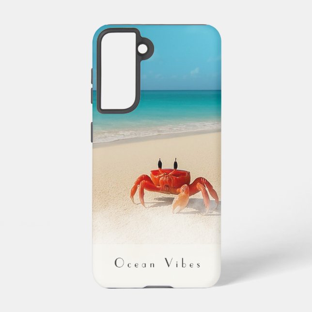 Ocean Vibes – Samsung Galaxy S21 Tough Case (Back)