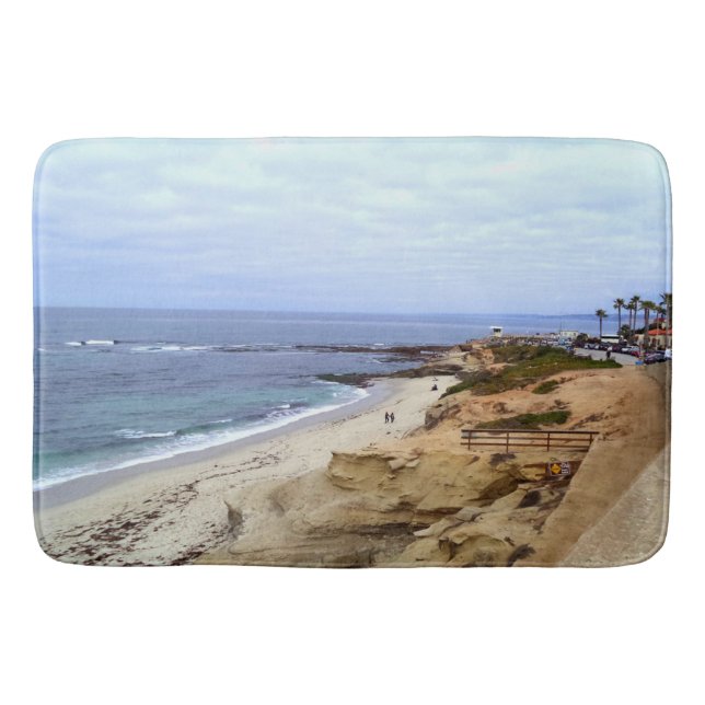 Ocean view bath mat (Front)