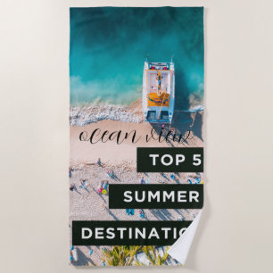 Ocean View Beach Towel