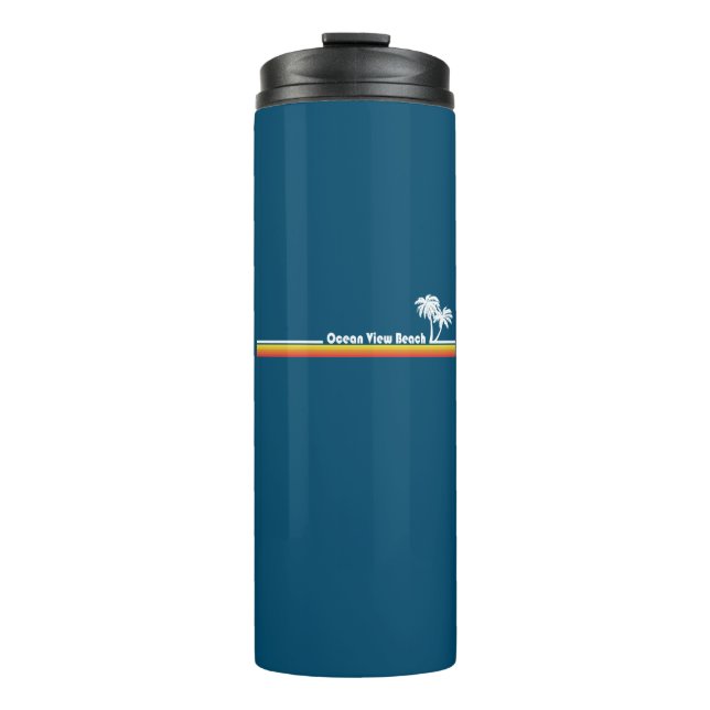 Ocean View Beach, Virginia Thermal Tumbler (Front)