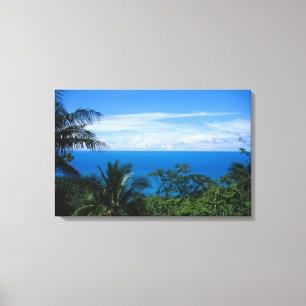 Ocean view canvas print