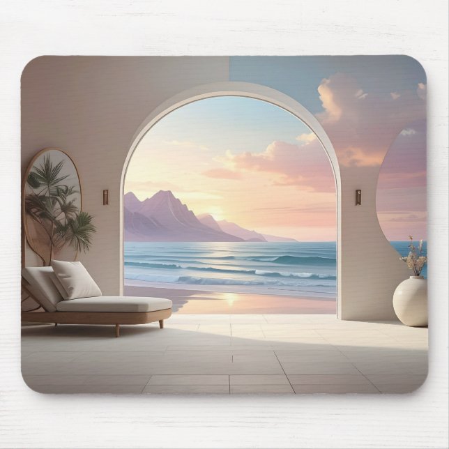 Ocean View Luxury Room Mouse Mat (Front)