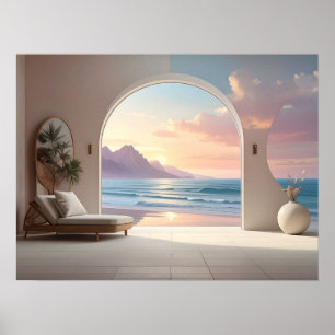 Ocean View Luxury Room Poster