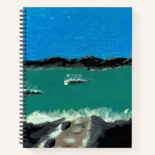 Ocean View Spiral Notebook