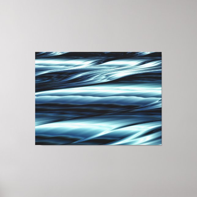 ocean waters wrapped canvas (Front)