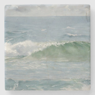 Ocean Wave Art Beach Coaster