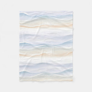 Ocean Wave Beach Design 365 Fleece Blanket