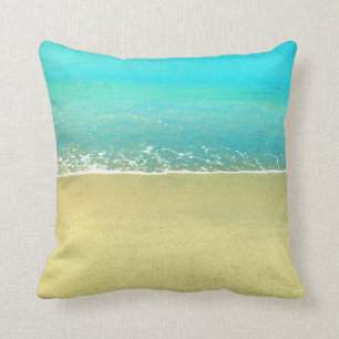Ocean Wave Beach Sand Pillow