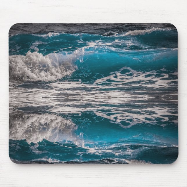 Ocean Wave Mouse Mat (Front)