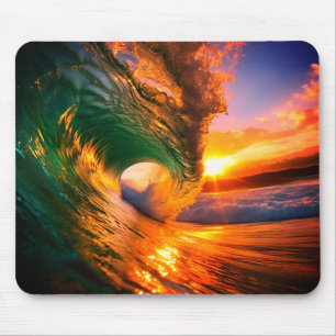 Ocean Wave Mouse Mat