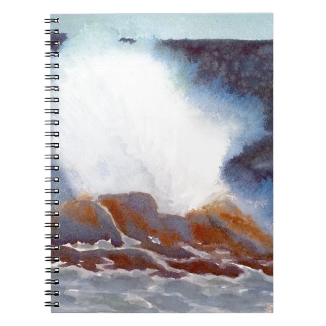Ocean Wave Notebook (Front)