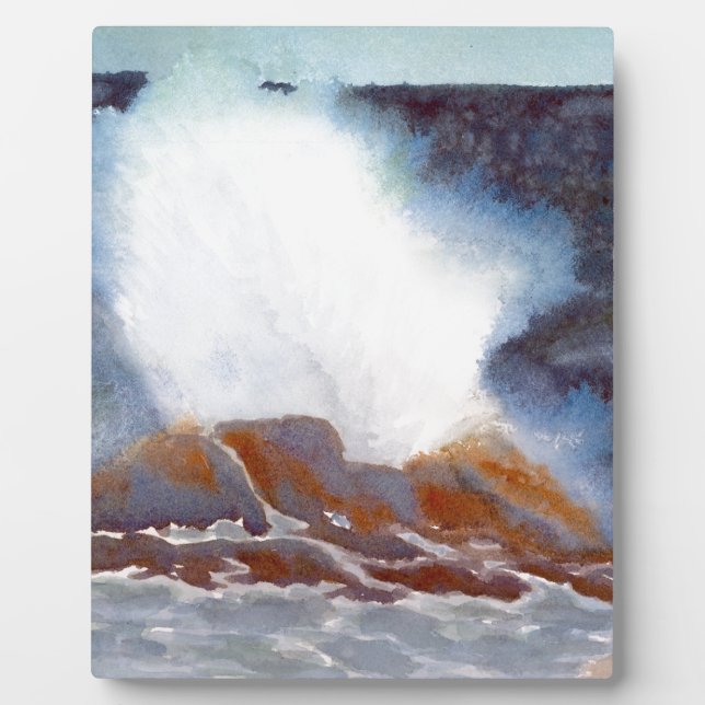 Ocean Wave Plaque (Front)