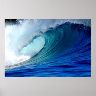 Ocean Wave Poster – Mentawai Islands Surf Photos