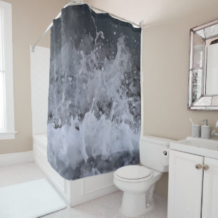 Ocean Wave Splash Closeup 2 Shower Curtain