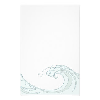 Ocean Custom Stationery, Ocean Stationery Templates