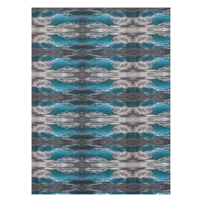 Ocean Wave Tablecloth (Front)