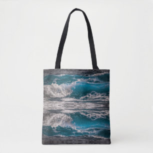 Ocean Wave Tote Bag