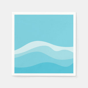 Ocean Wave Wedding Collection Napkin