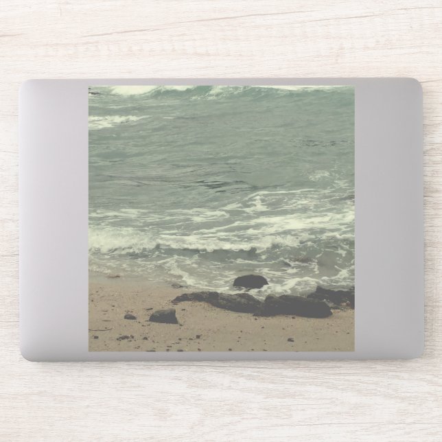 ocean waves and beach (Computer)