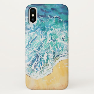 Ocean Waves at the Beach iPhone X Case