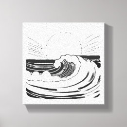 Ocean Waves Canvas Print