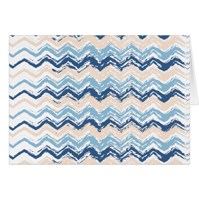 Ocean Waves Chevron (Front Horizontal)