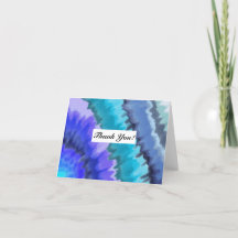 Ocean Waves Digital Artwork Thank You Card!